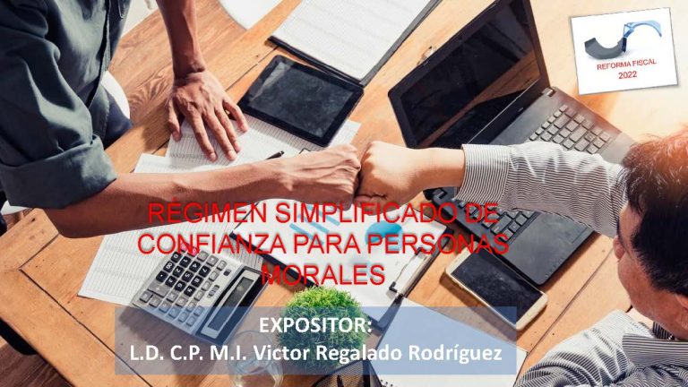 EL RÉGIMEN SIMPLIFICADO DE CONFIANZA PARA PERSONAS MORALES, ¿REALMENTE ES NUEVO?